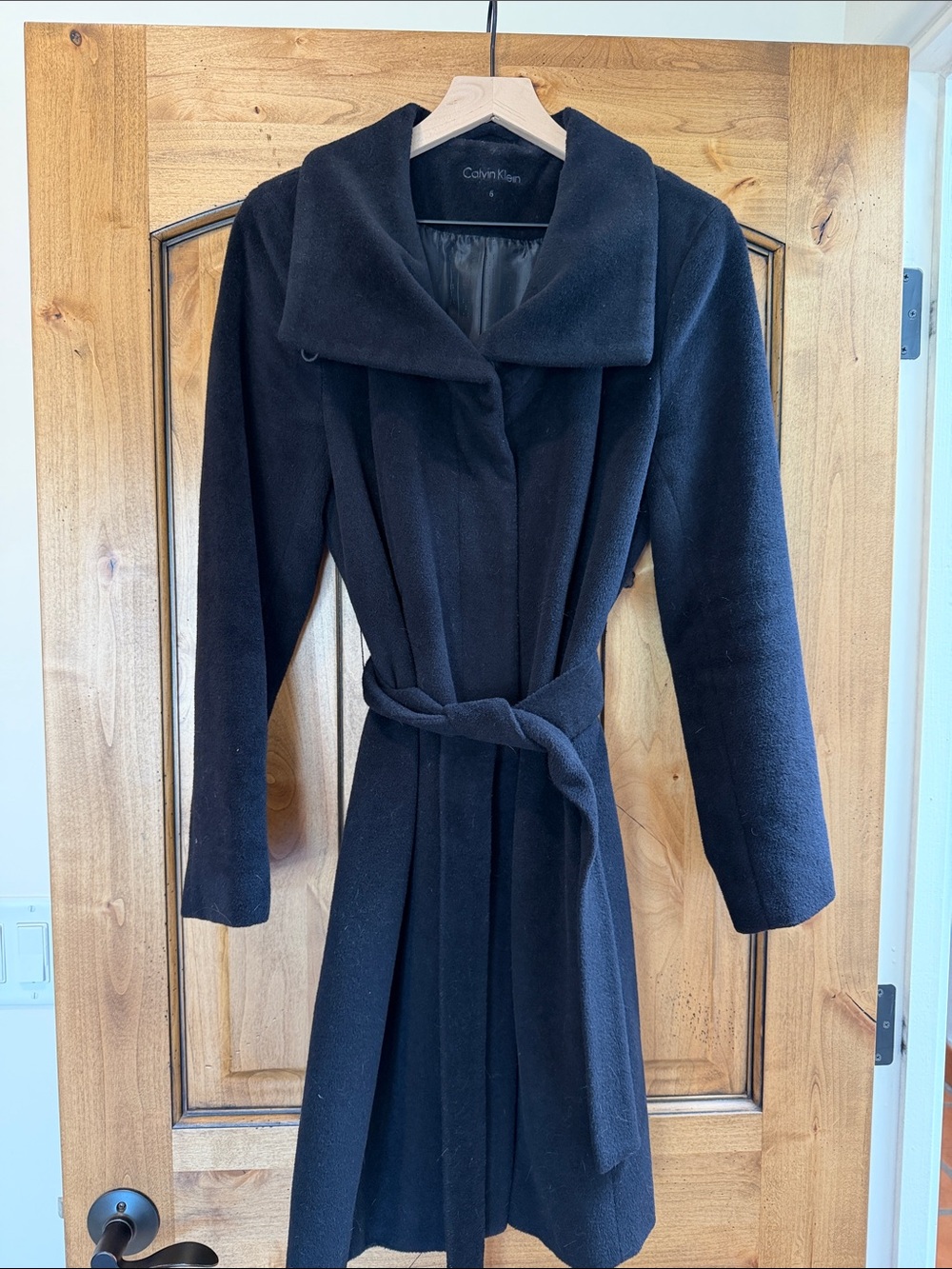 Calvin Klein Black Coat